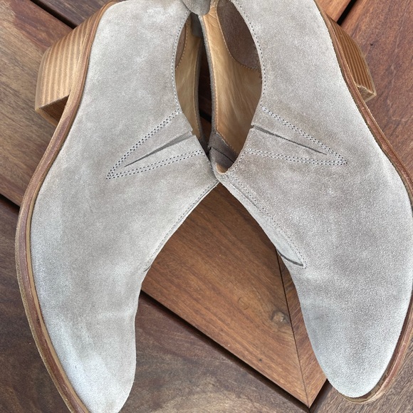 Rag & Bone suede leather low ankle booties 9.5 - Picture 2 of 15